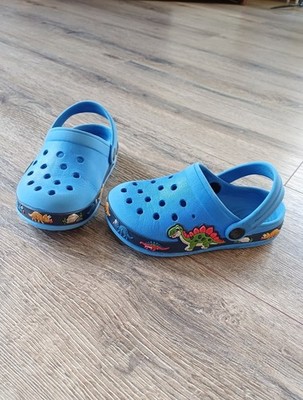 Badeschuhe Badelatschen blau Dinos Größe 28