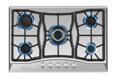 Empava 30 In Gas Cooktop 5 Itatly Sabaf Burners Sealed Stove Tops
