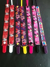 Handmade Pacifier Holder - Disney - Minnie Mouse