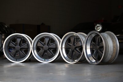 Porsche 16x7 & 16x9 Fuchs Wheels. 930, 911 Turbo. Dated 1989