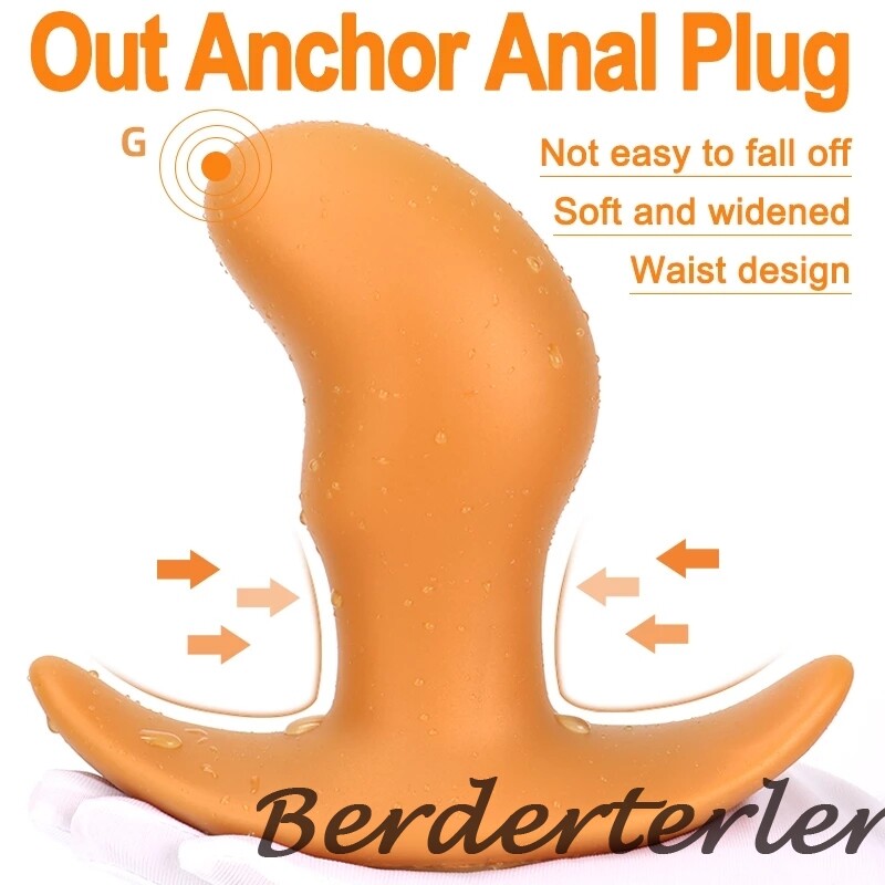 Wearable Anal Plug Soft Silicone Butt Plug Prostate Massage Vagina  Stimulation | eBay