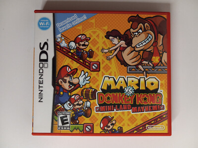 **NO GAME**Mario vs. Donkey Kong: Mini-Land Mayhem (Nintendo DS, 2010) w/Manual