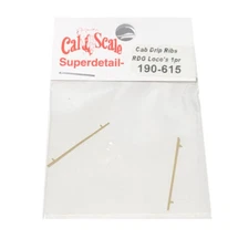 NEW Cal Scale 190-615 Cab Window Drip Ribs for Reading Diesel Locos (2) HO Scale