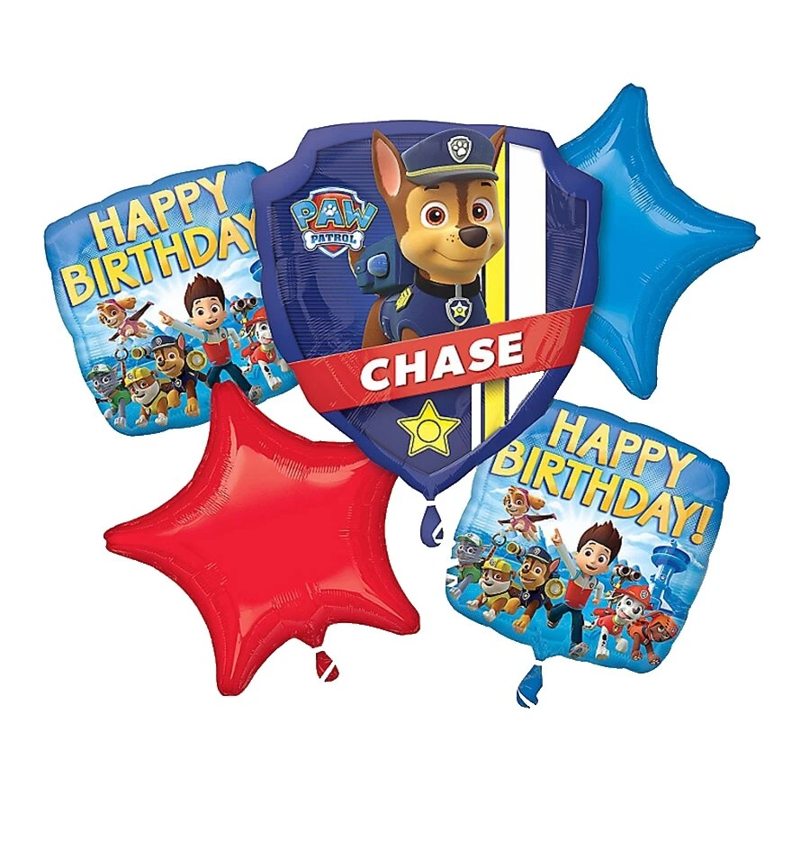 Paw Patrol Foil Globos De Fiesta de Cumpleaños