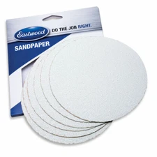 Eastwood CONTOUR 6 Pack 6 inch Round PSA Sandpaper 220 Grit Sanding Discs