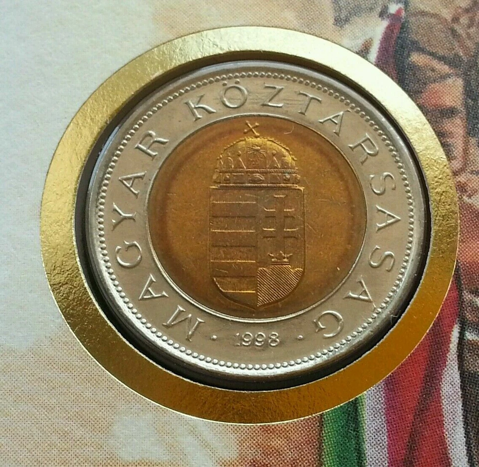 [SJ] Hungary Emblem 2000 Flag King Royal FDC (banknote coin cover) *3 in 1  - Image 4 of 4
