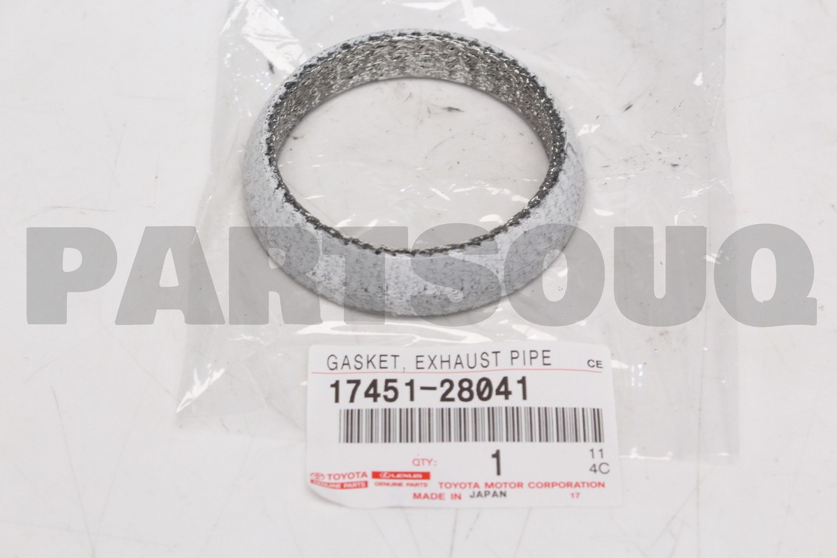 1745128041 Genuine Toyota GASKET, EXHAUST PIPE 17451-28041