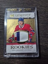 2021-22 UD Exquisite Rookie Cole Caufield (05/25) – Canadiens