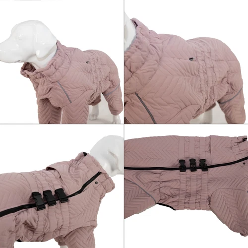 Dog Winter Coat 4 Legs Covered Windproof Waterproof Reflective Warm Dog Clothing - Picture 45 of 65