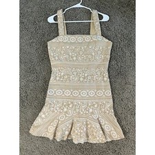 Alice and Olivia Embroidered dress sz 10