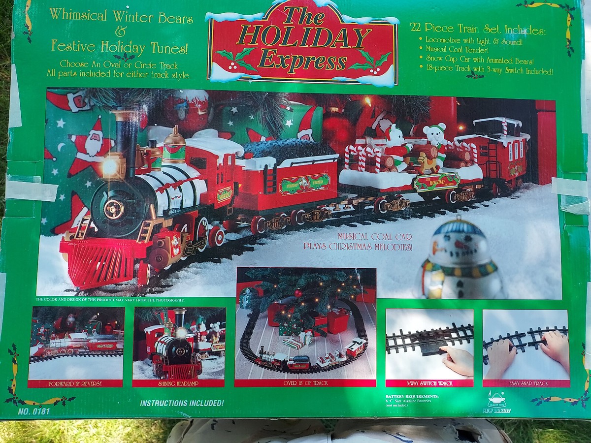new bright holiday express animated, train set | eBay new bright holiday express animated, train set | eBay