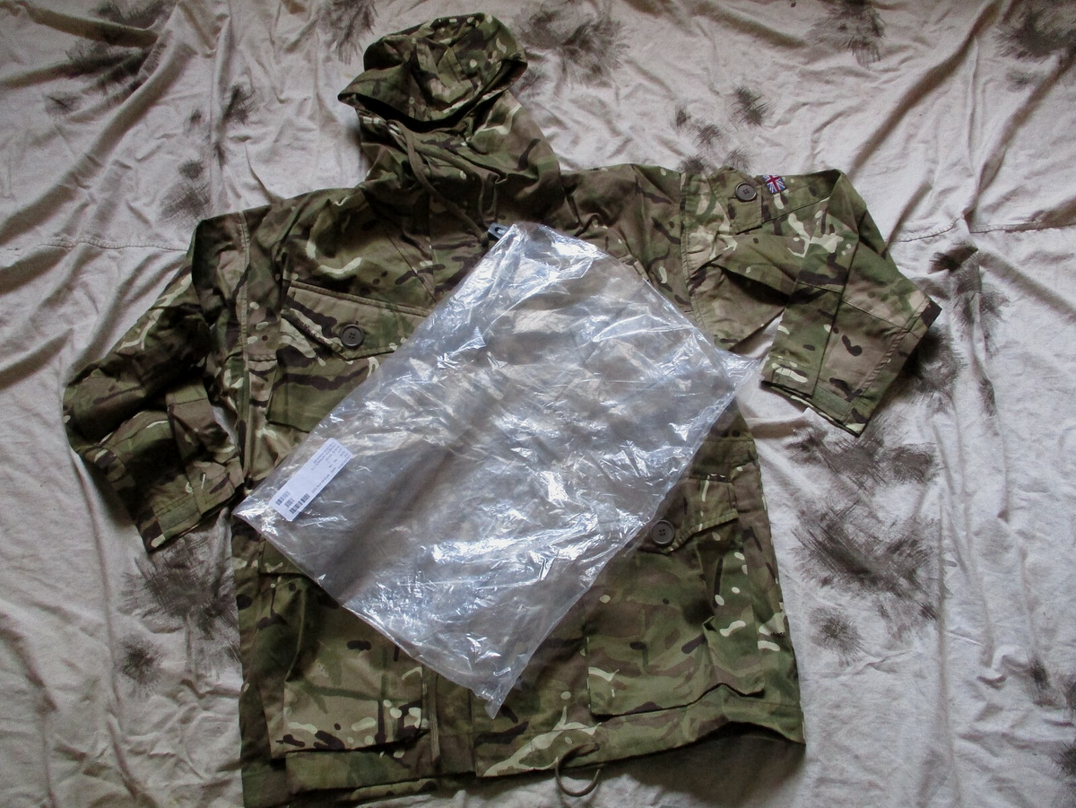 GENUINE ISSUE mtp OLD SKOOL cotton GABARDINE sas windproof SMOCK