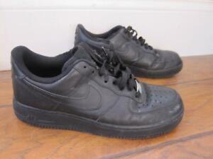 black air force ones size 5