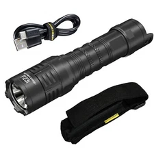 NITECORE P23i 3000 Lumen Rechargeable Tactical Flashlight - USB-C Charging Cable