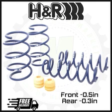 H&R Front and Rear Lowering Springs | Fits 2022-2024 Volkswagen Golf R MK8 