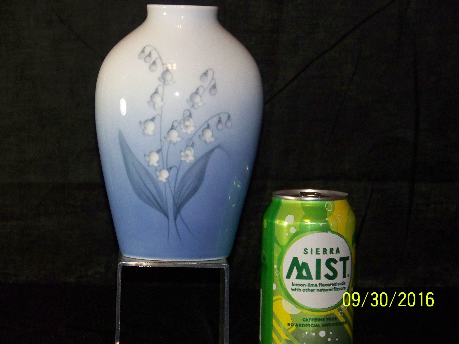 Vintage Royal Copenhagen Porcelain B&G Denmark Porcelain Floral Design Vase 