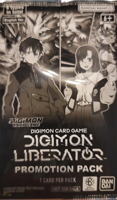 Digimon Card Game Liberator Promotion Pack SEALED 2024 | eBay Digimon Card Game Liberator Promotion Pack SEALED 2024 | eBay