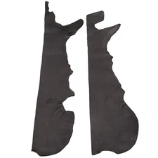 Black Bridle Belly Leather 8 - 10 oz Belt Strap