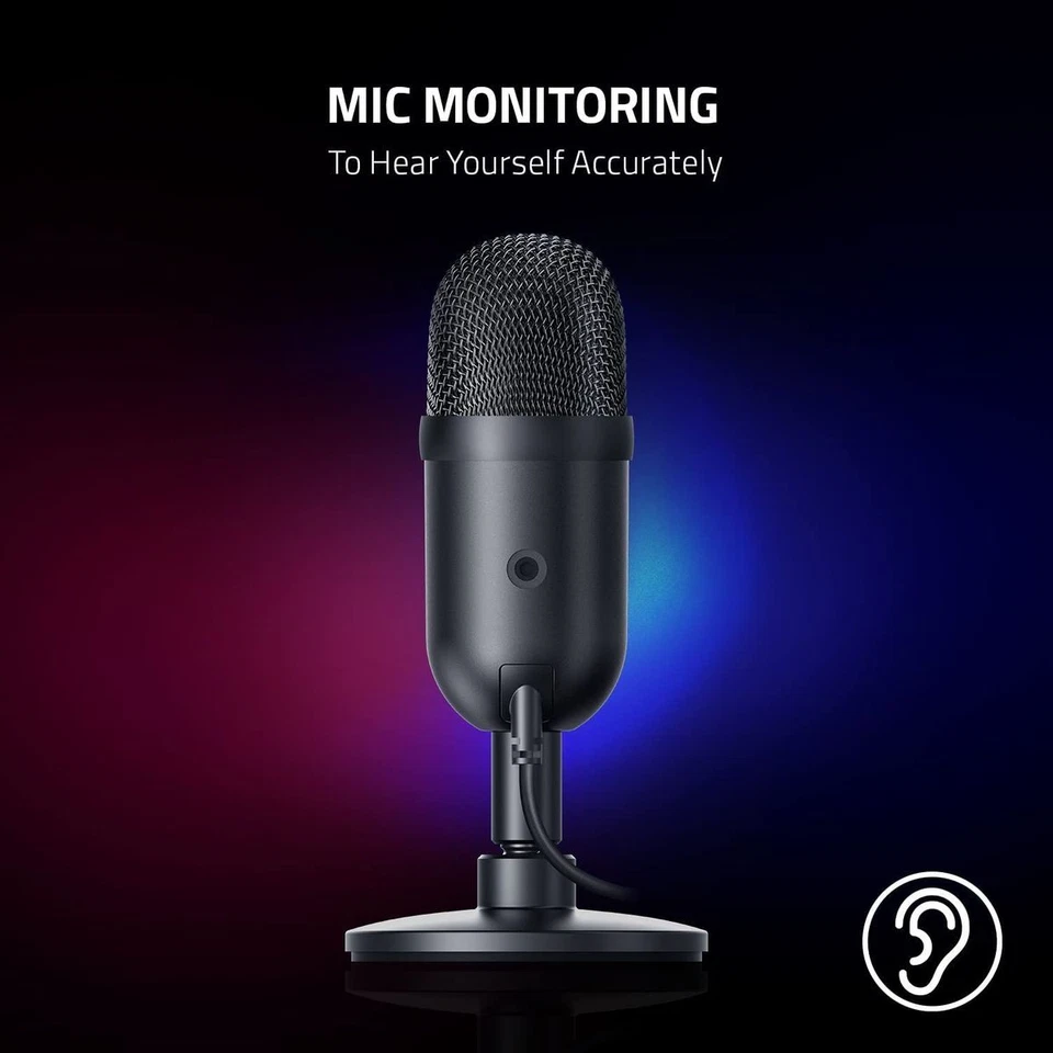 Razer Seiren V2 X Microphone USB Streaming Broadcasting 48 kHz 25mm Condenser PC - Imagen 4 de 4