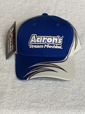MARK MARTIN #55 2011 AARONS DREAM MACHINE BLUE WHITE CHASE ELEMENT HAT NEW W/TAG