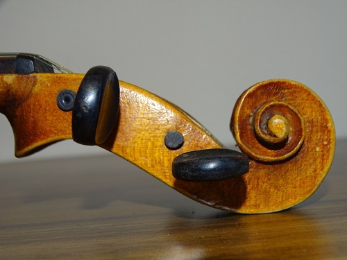 ATTIC FOUNDING STRADIVARIUS 3/4 VIOLIN (Nr. 467) - for renovation, new strings - Picture 8 of 23