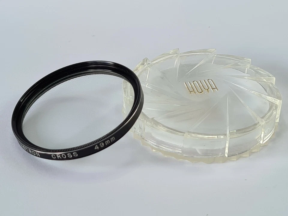 Astron 49mm Cross Filter Boxed With Hoya Keeper & Information Sheet - Excellent - Image 3 of 4