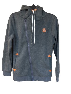 Womens Zip Up Hoodie Jacket DaySoft Gray Hoodie Hooded Sweatshirt