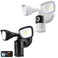 ieGeek 2K Floodlight Security Camera with PIR,Color Night Vision Home Wired CCTV