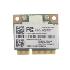 Realtek RTL8188CE 60Y3247 60Y3249 Wlan Card For E530 E535 E435 E420 E325 X230