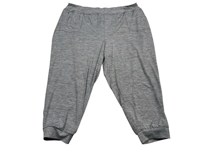 Torrid Happy Camper Womens Plus 5X Jogger Pants Gray Soft Performance High  Rise