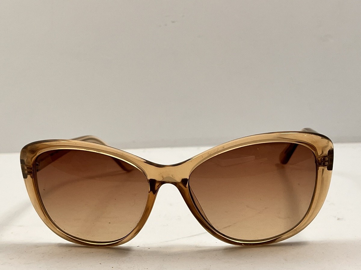 Calvin Klein Cat Eye Clear/Brown 58 mm Women display picture 1
