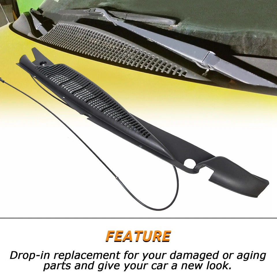 For 96-20 Chevy GMC Express Windshield Wiper Cowl Vent Cover Grille Left Side Foto 4 de 4