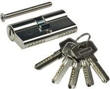 Sicherheits Schlie&szlig;zylinder T&uuml;rschloss Profil Zylinder +5 Schl&uuml;ssel Haust&uuml;r etc.
