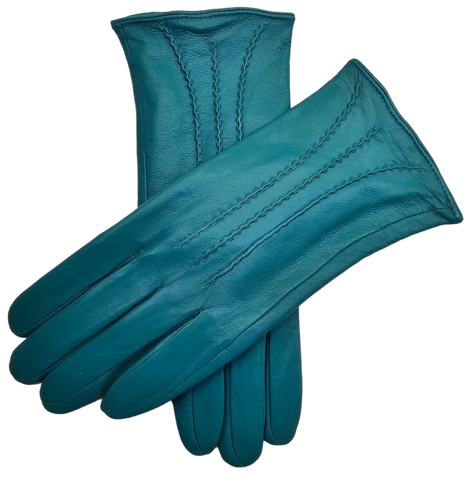 Womens Premium Real Super Soft Leather Gloves Fully Lined Gift Boxed Warm - Image 4 of 4