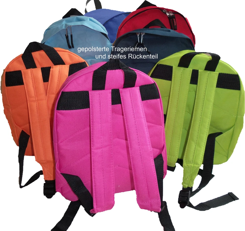  Kindergarten Kinder-Rucksack Tasche - mit Motiv / Namen bestickt *NEU* - Bild 2 von 4