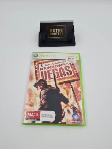 Near Mint Disc XBOX 360 | Tom Clancy's Rainbow Six Vegas | PAL Complete W Manual - Picture 1 of 3