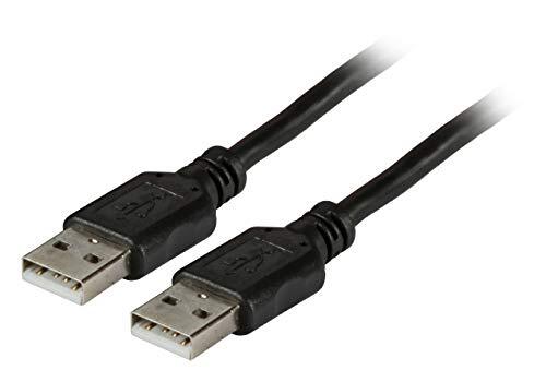 USB2.0 Connection Cable A-A, Male to Male, 5.0 m, Black, Classic
