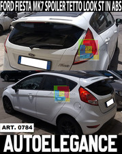 FORD FIESTA VI MK7 2008 AL 2017 SPOILER SUL TETTO POSTERIORE & TERZO STOP - ABS