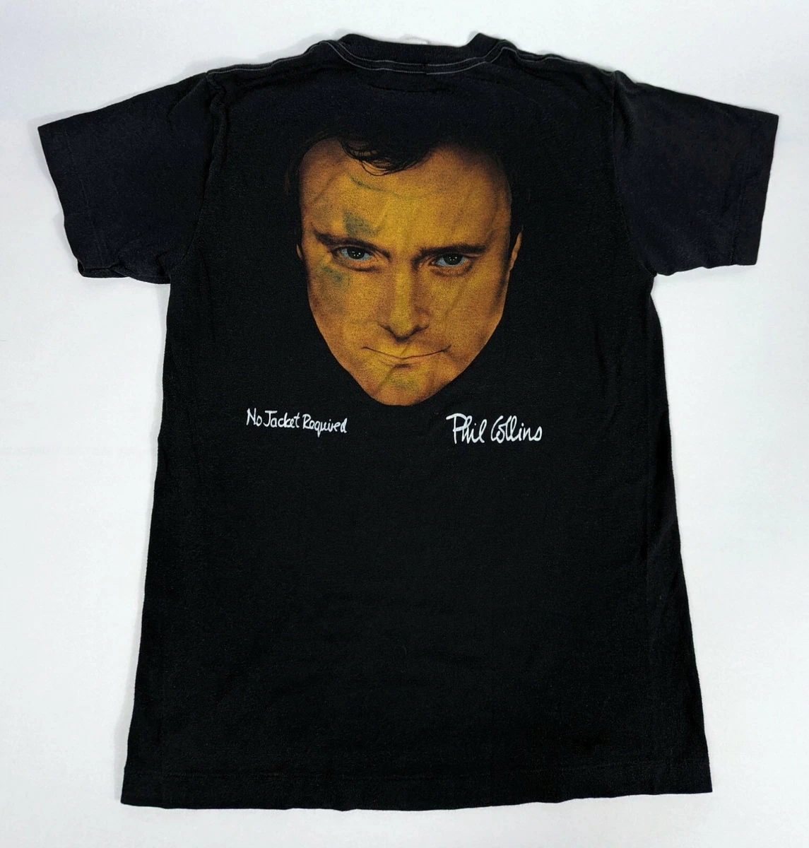 Vintage 1985 Phil Collins No Jacket Required Tour T Shirt eBay