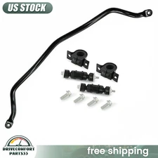 Front For Chevy Impala Venture Buick Pontiac Suspension Sway Bar w/ Bushing Kit