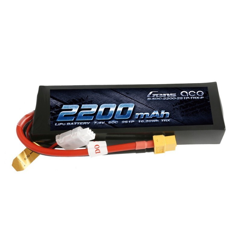 Batterie RC LiPo 2200mAh idéale pour vos après-midis de pilotage sur piste TT