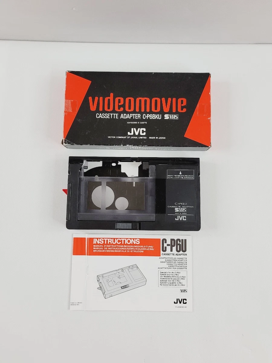 Jvc Vhs C Cassette Adapter