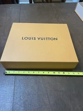 Authentic LOUIS VUITTON LV Gift Box Magnetic Empty Medium Box 14.5-12-3.5”