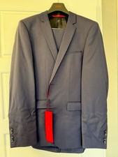 BNWT Hugo Boss Red Label Adris4/Heibo3 50387513 Dark Blue / Navy Suit 38R