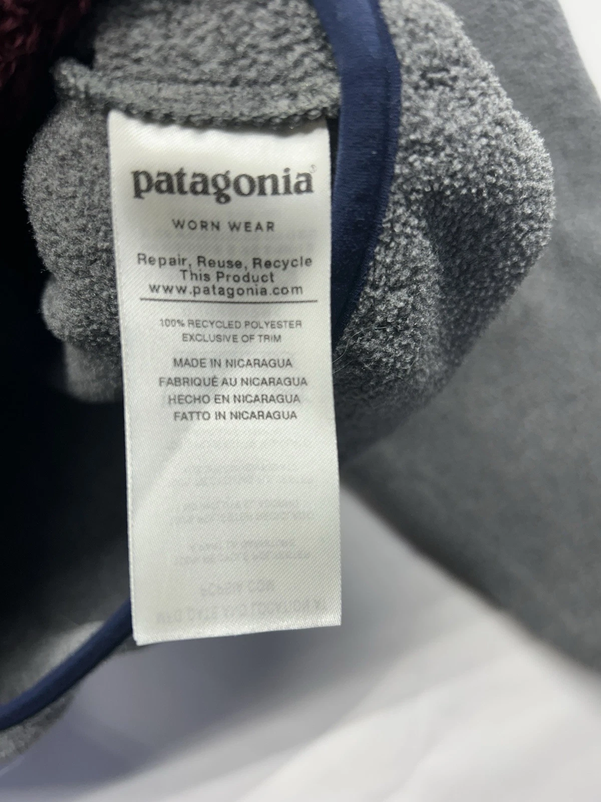 patagonia synchilla 1/2 snap fleece jacket