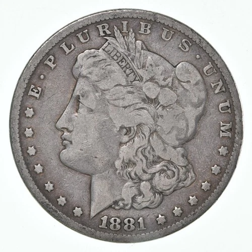 VG/F 1881 (P) Morgan Silver Dollar (1 coin) *1665