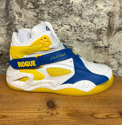EWING ROGUE x ODB 1EW01361-138 ''BROOKLYN ZOO'' WHITE/ROYAL/YELLOW New In Box