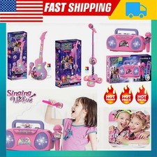 Kids Light-Up Singing Demon Hunters Music Microphone Toys Gift Karaoke Song Toy