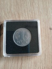 DDR -1973 A  - 1 Mark " Staatswappen "  In Plastikbox Und Schaumstoff