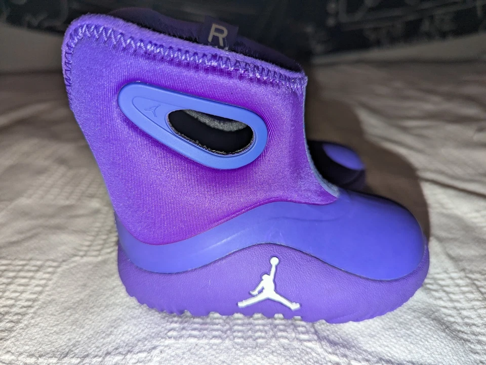 Nike Jordan Lil Drip Venom Botas Zapatos Niños Talla 5c Púrpura FB9919-500 Foto 3 de 4